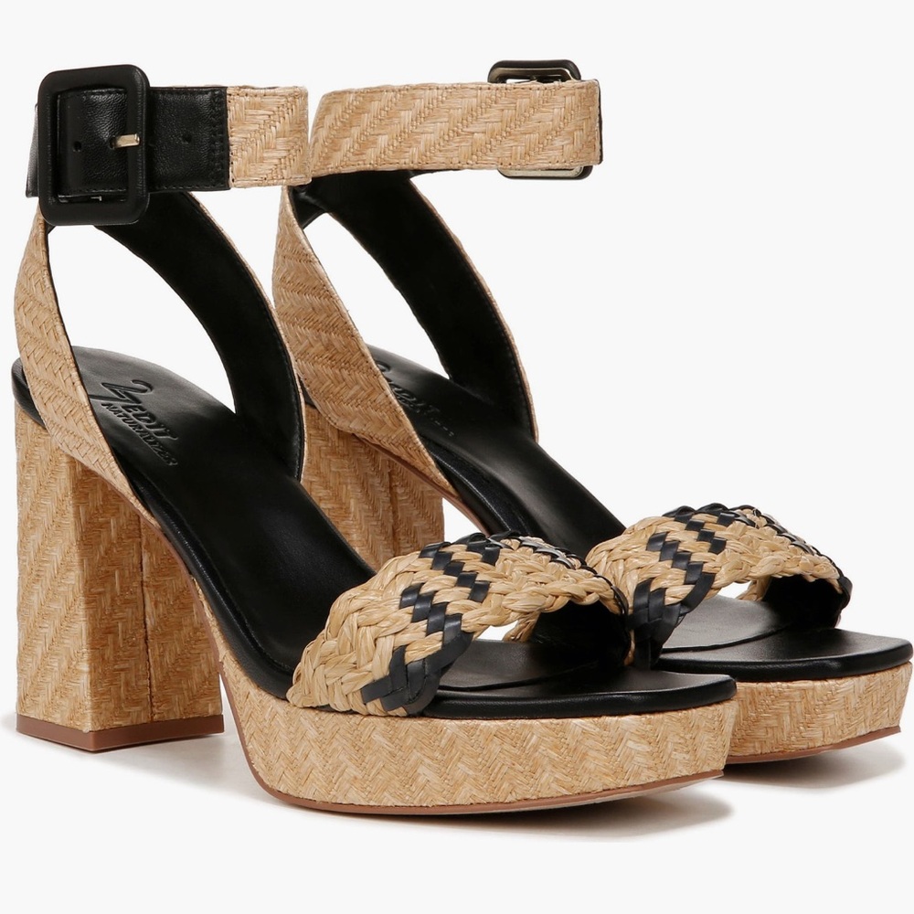 27 Edit Naturalizer Jaselle Ankle Strap Platform Sandal 7.5